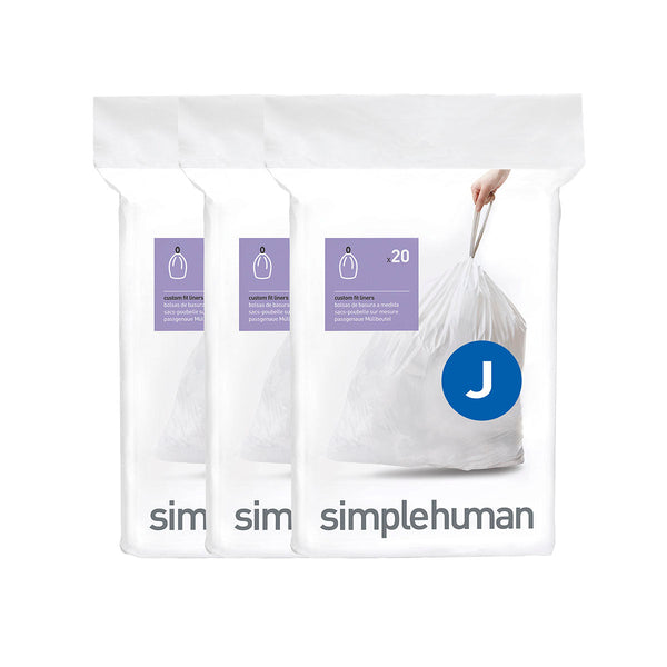 Amazon.com: simplehuman Code J Custom Fit Drawstring Trash