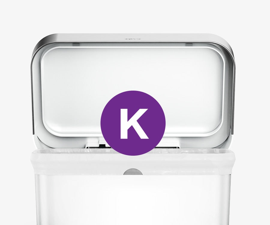 45L ハイブリッド ステップカン | シンプルヒューマン公式 – Simplehuman