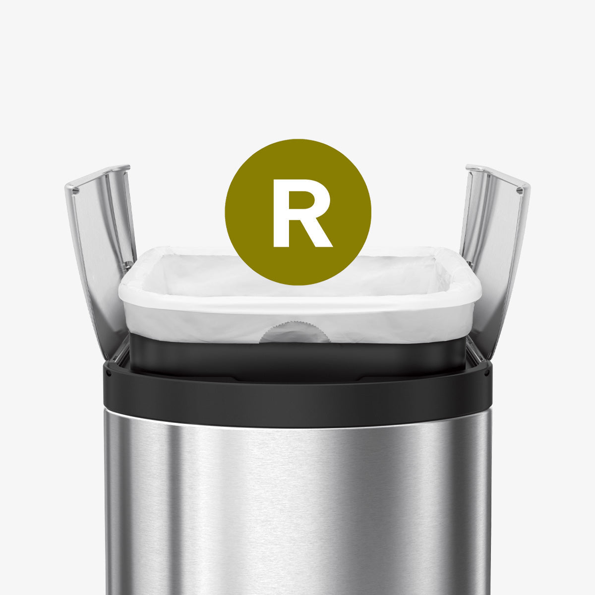 simplehuman シンプルヒューマン バタフライステップカン 10L 10L バタフライ ステップカン | シンプルヒューマン公式 – Simplehuman