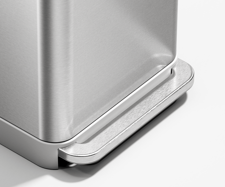 45L レクタンギュラー ステップカン | Simplehuman