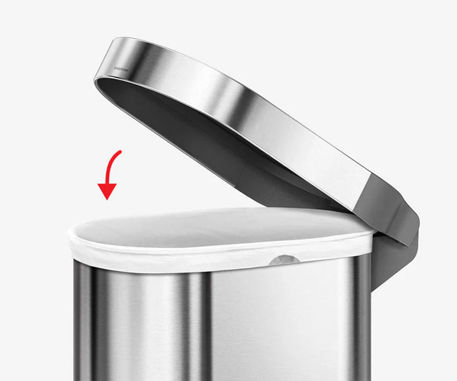 45L スリム ステップカン | シンプルヒューマン公式サイト | simplehuman