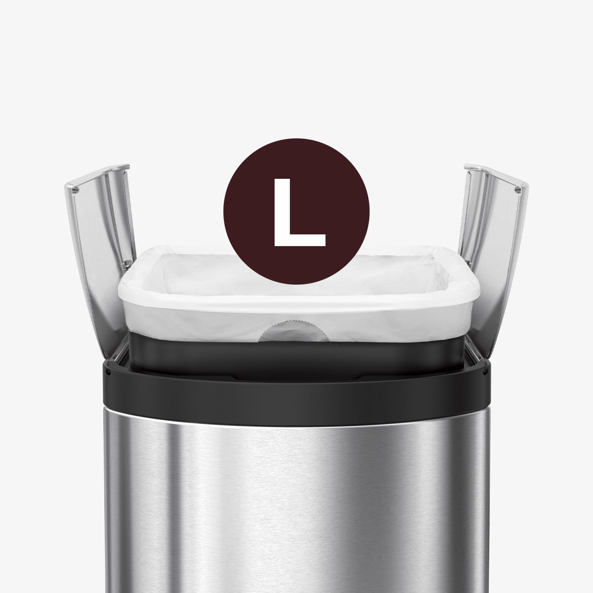 18L バタフライ ステップカン | シンプルヒューマン公式 – Simplehuman