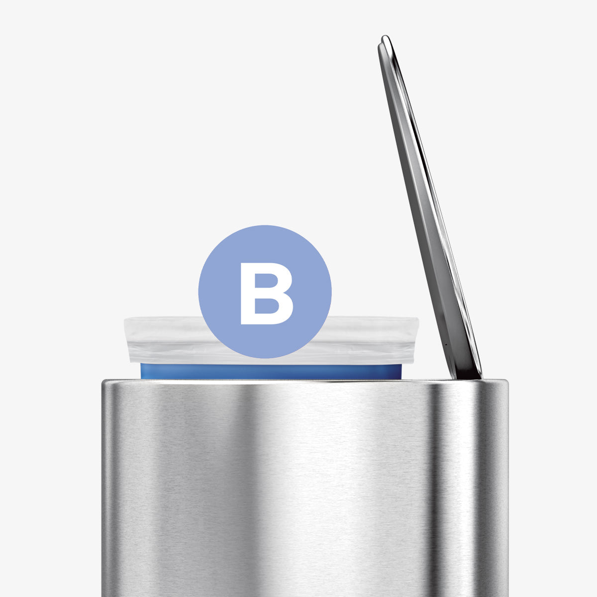 6L セミラウンド ステップカン | シンプルヒューマン公式 – Simplehuman