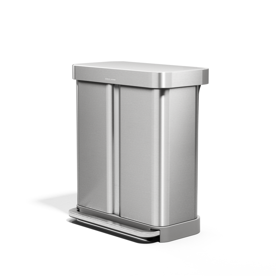 45L レクタンギュラー ステップカン | Simplehuman 45L レクタンギュラー ステップカン | Simplehuman