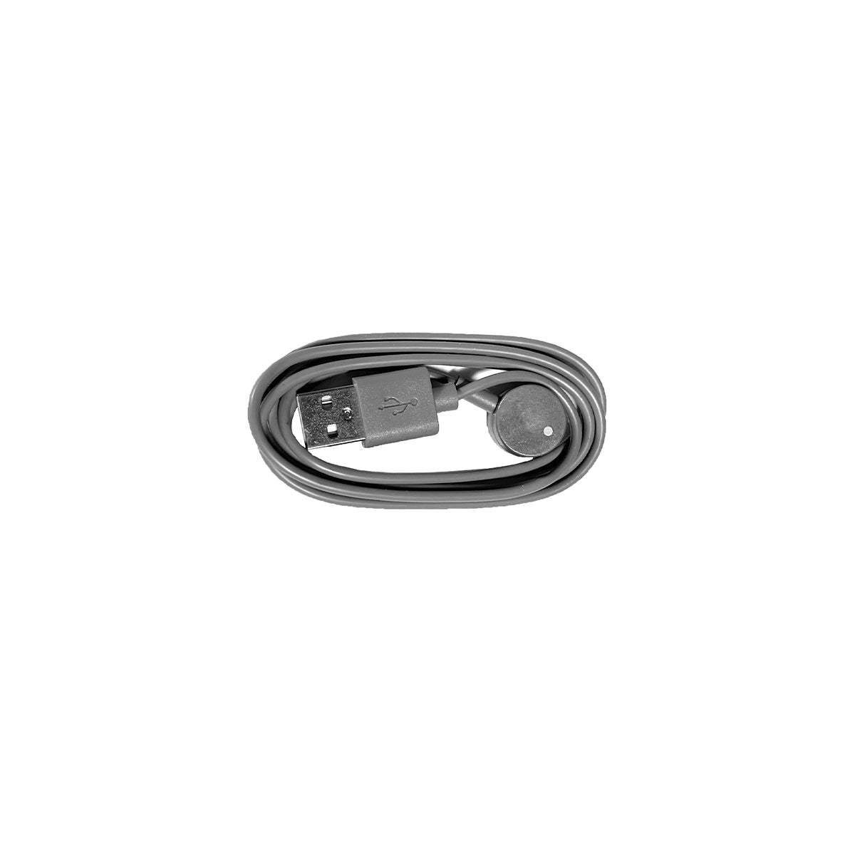 Simplehuman Charging Puck, gray USB replacement cable with magnetic connector.