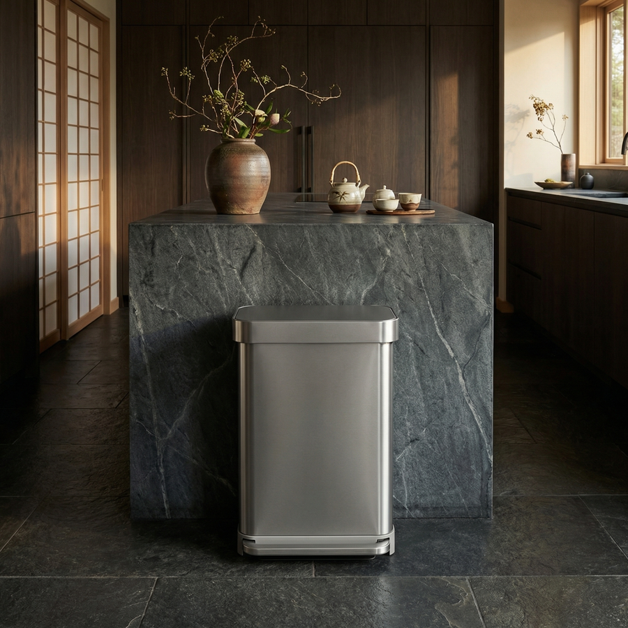 45L レクタンギュラー ステップカン | Simplehuman 45L レクタンギュラー ステップカン | Simplehuman