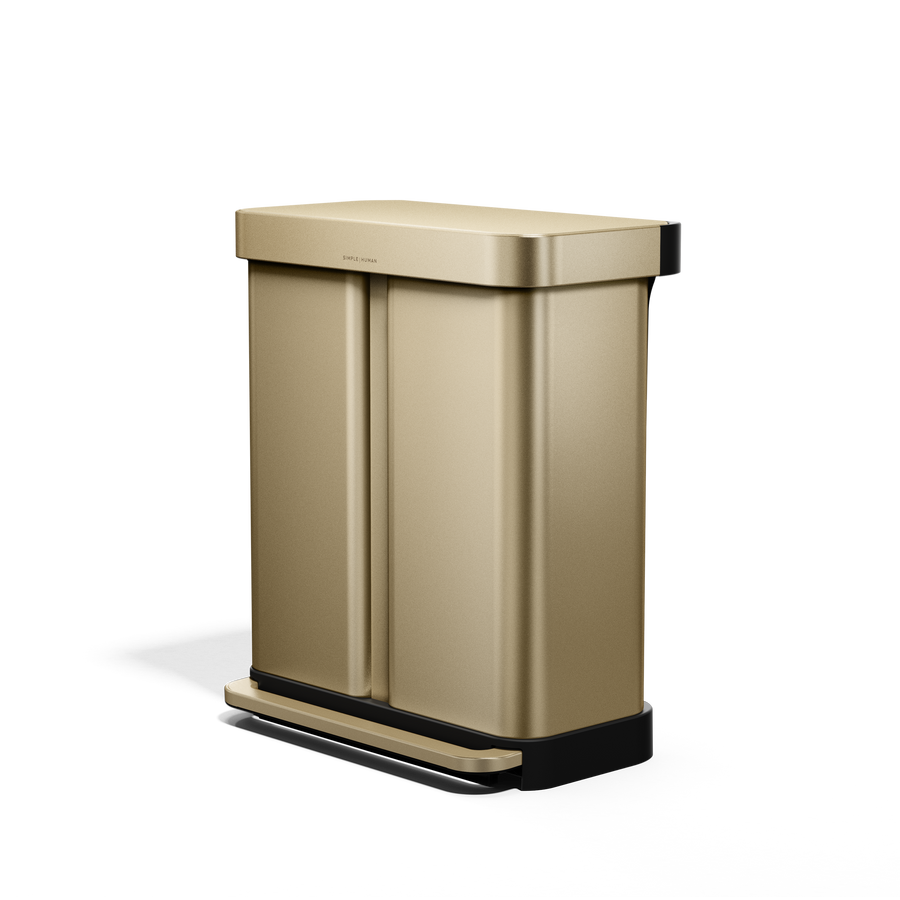 45L レクタンギュラー ステップカン | シンプルヒューマン公式 45L レクタンギュラー ステップカン | シンプルヒューマン公式