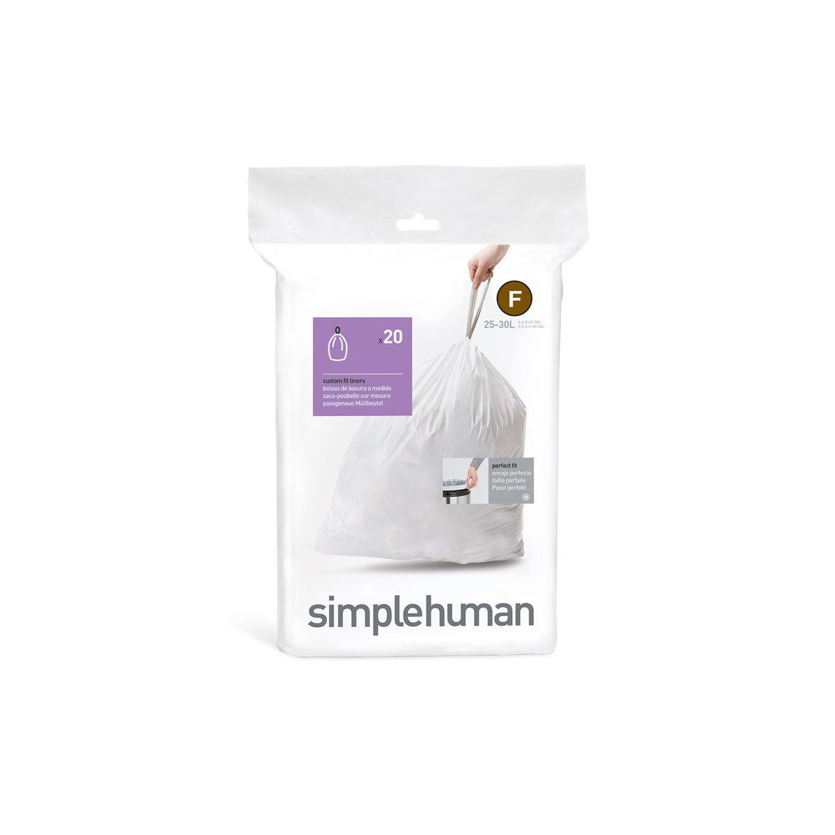 Amazon.com: AngeLvet Code J Drawstring Trash Bags Compatible