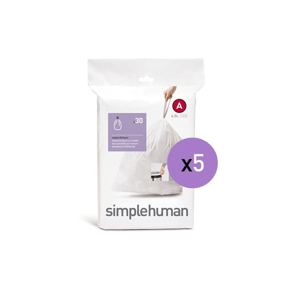 Amazon.com: Japucks Trash Bags, White Translucent 11.7 gal