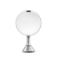 sensor mirror with touch-control brightness and dual light setting
